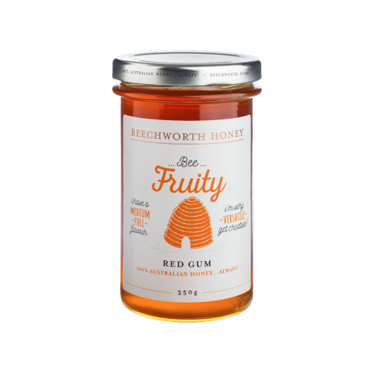 BFREGUJAR350 _Beechworth-Honey-Bee-Fruity-Red-Gum-Jar