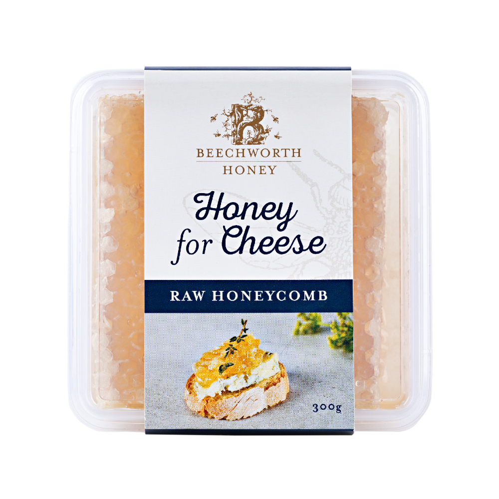 HFCHONEBOX300 - Honey for Cheese - Raw Honeycomb 300g