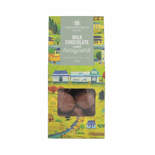 Milk Chocolate Coated Honeycomb 200g