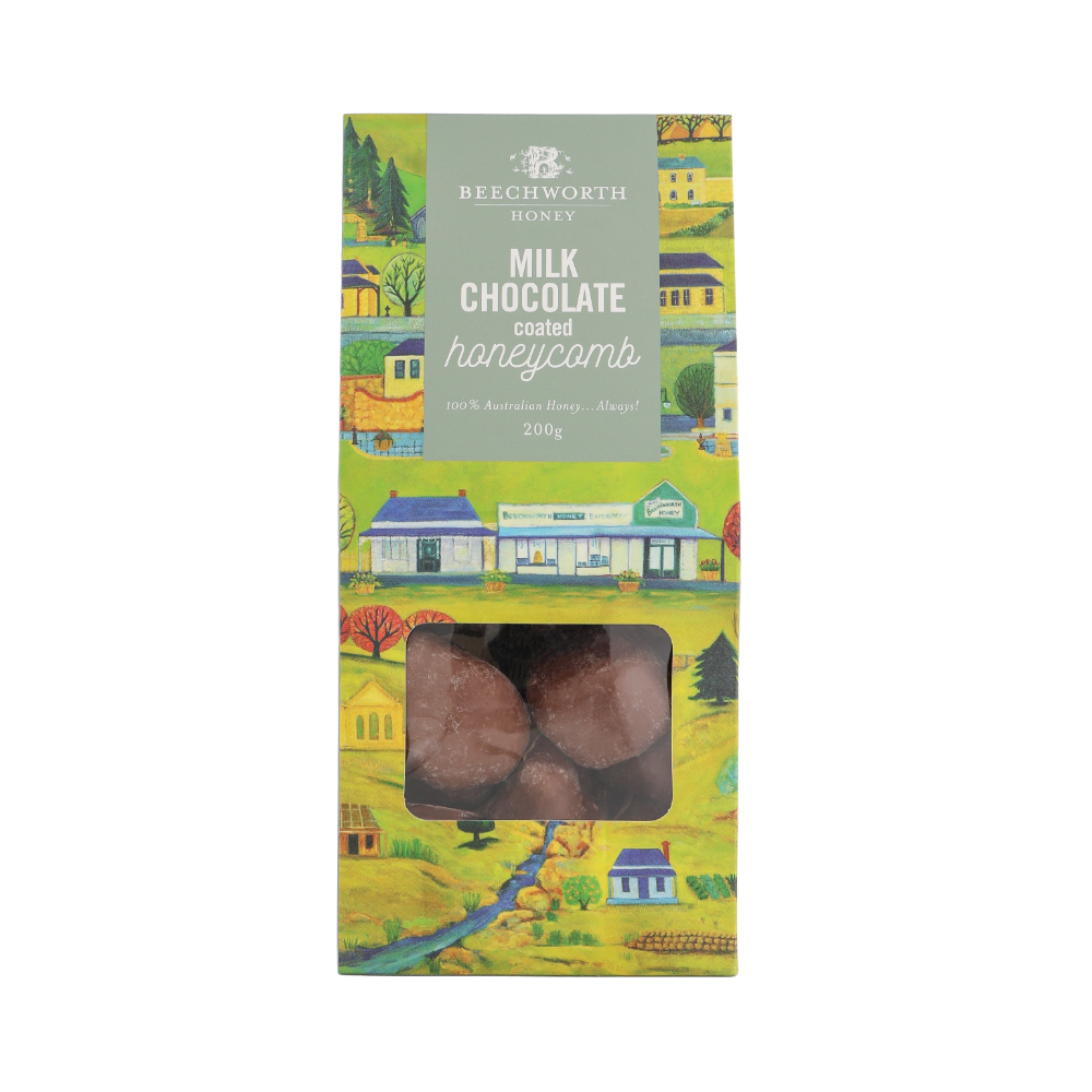 Milk Chocolate Coated Honeycomb 200g