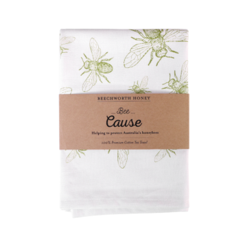 Bee Cause Cotton Tea Towel