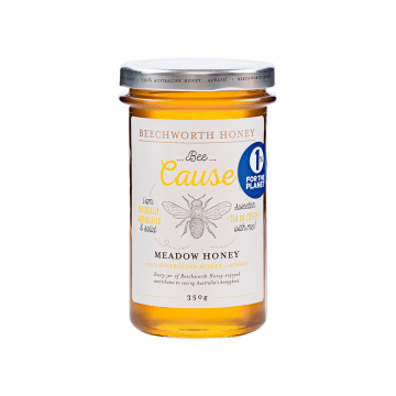 Bee Cause Meadow Honey Jar 350g