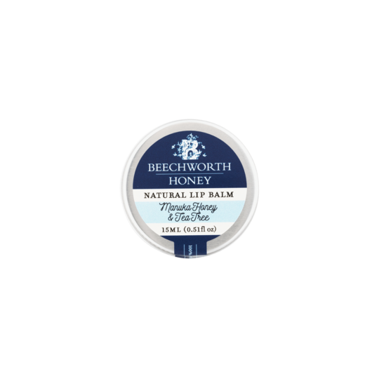 LBMTT15TIN---Manuka-&-Tea-Tree-Honey-Lip-Balm-Rin-15ml