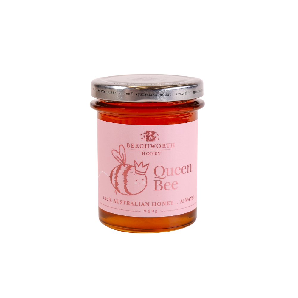 Queen Bee Honey 240g Jar