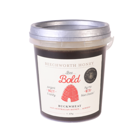 Bee Bold Buckwheat Honey 1.5kg