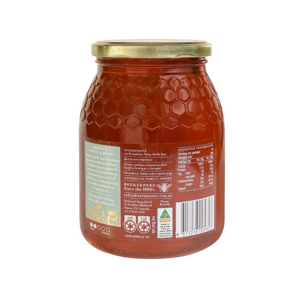 HOVBJAR950_Honey-Vanilla-Bean-Jar-950g-Back
