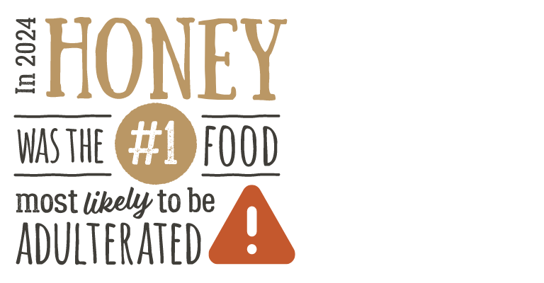 Honey is the #1 food likely to be adulterated
