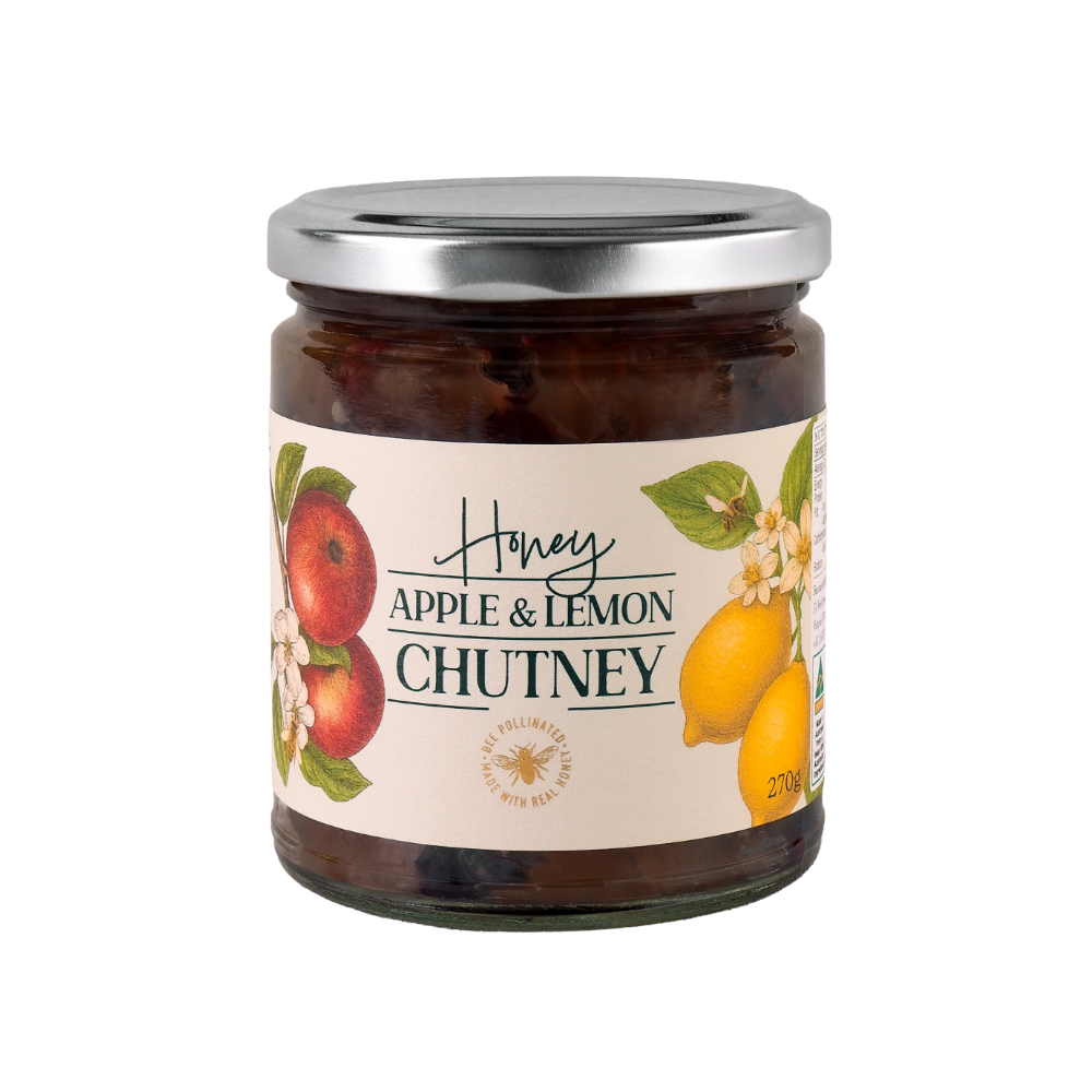Honey, Apple & Lemon Chutney_Front