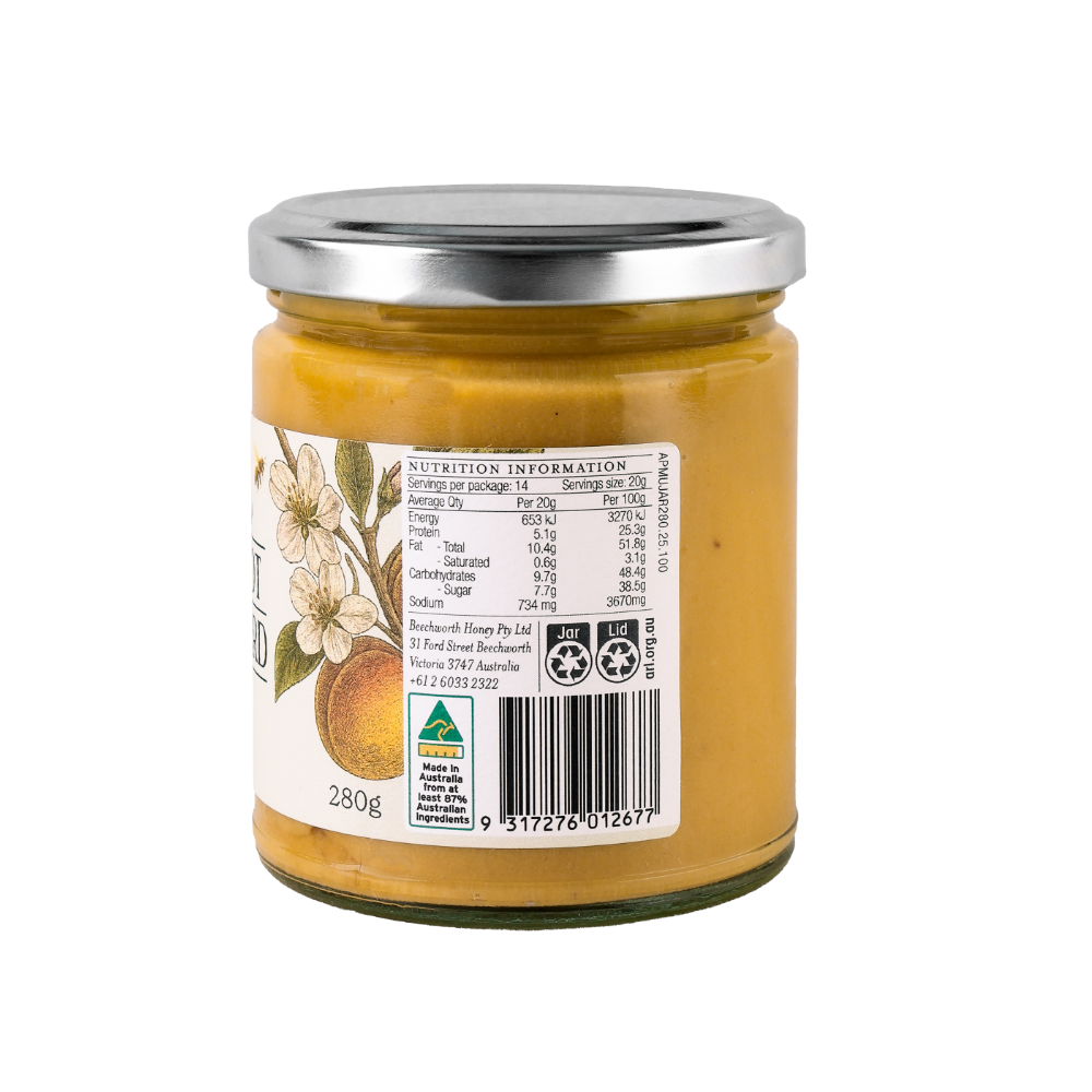 Honey Apricot Mustard_Back
