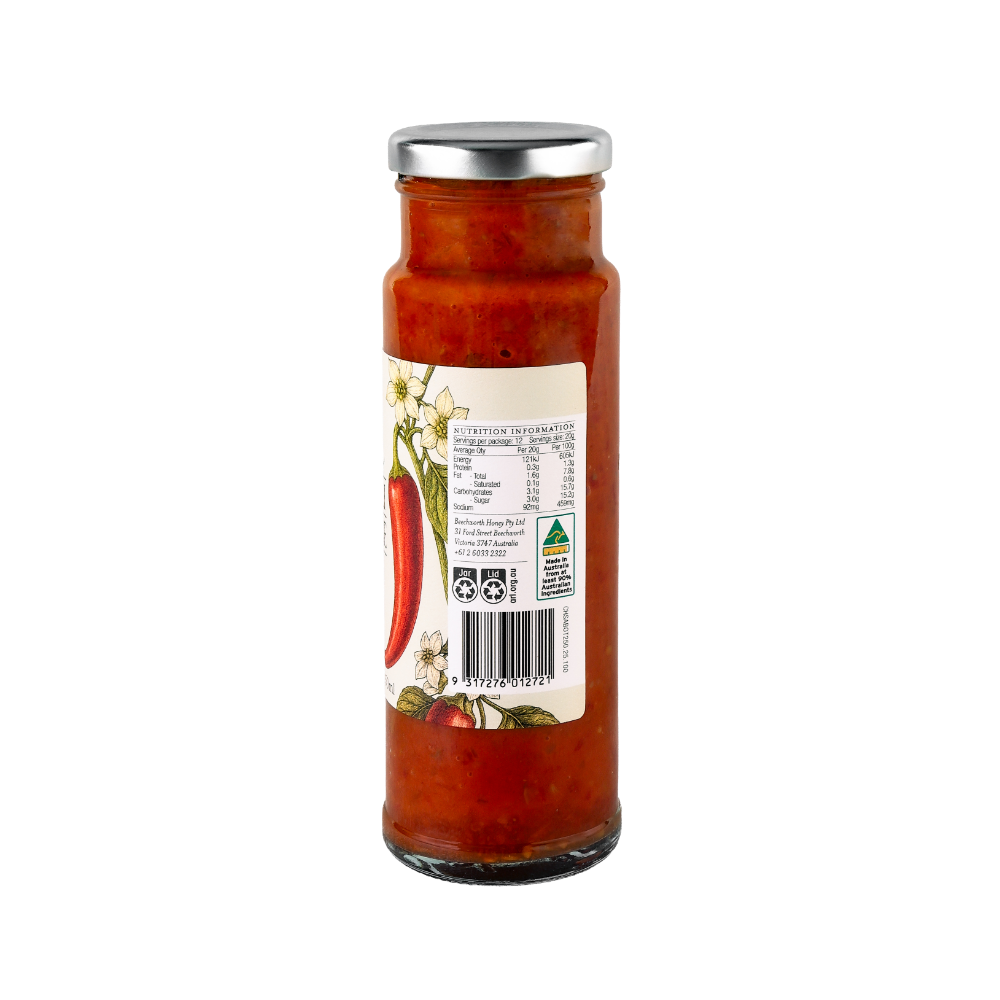 Honey & Chilli Sauce_Back