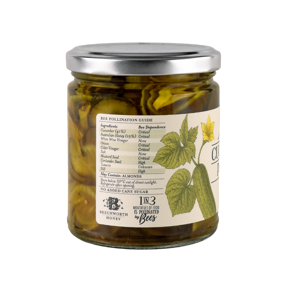 Honey Cucumber Pickle - Side