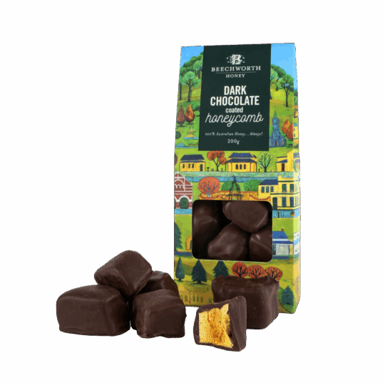 Beechworth Honey Dark Chocolate Coated Honeycomb 200g