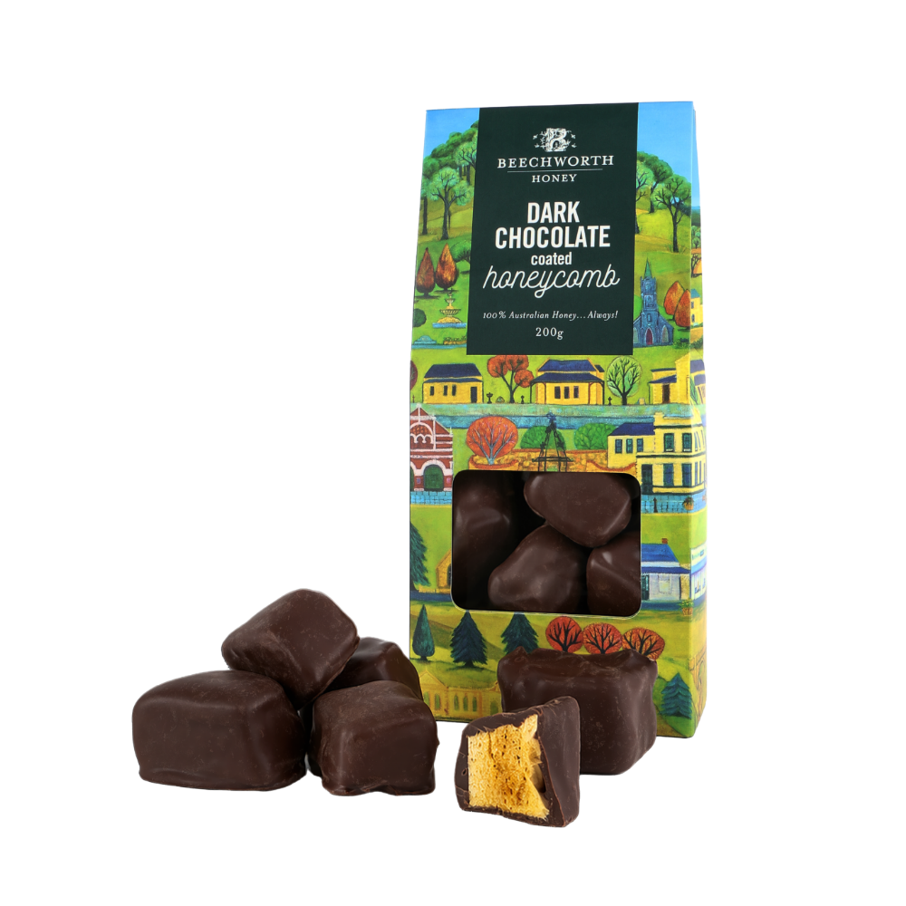 Beechworth Honey Dark Chocolate Coated Honeycomb 200g