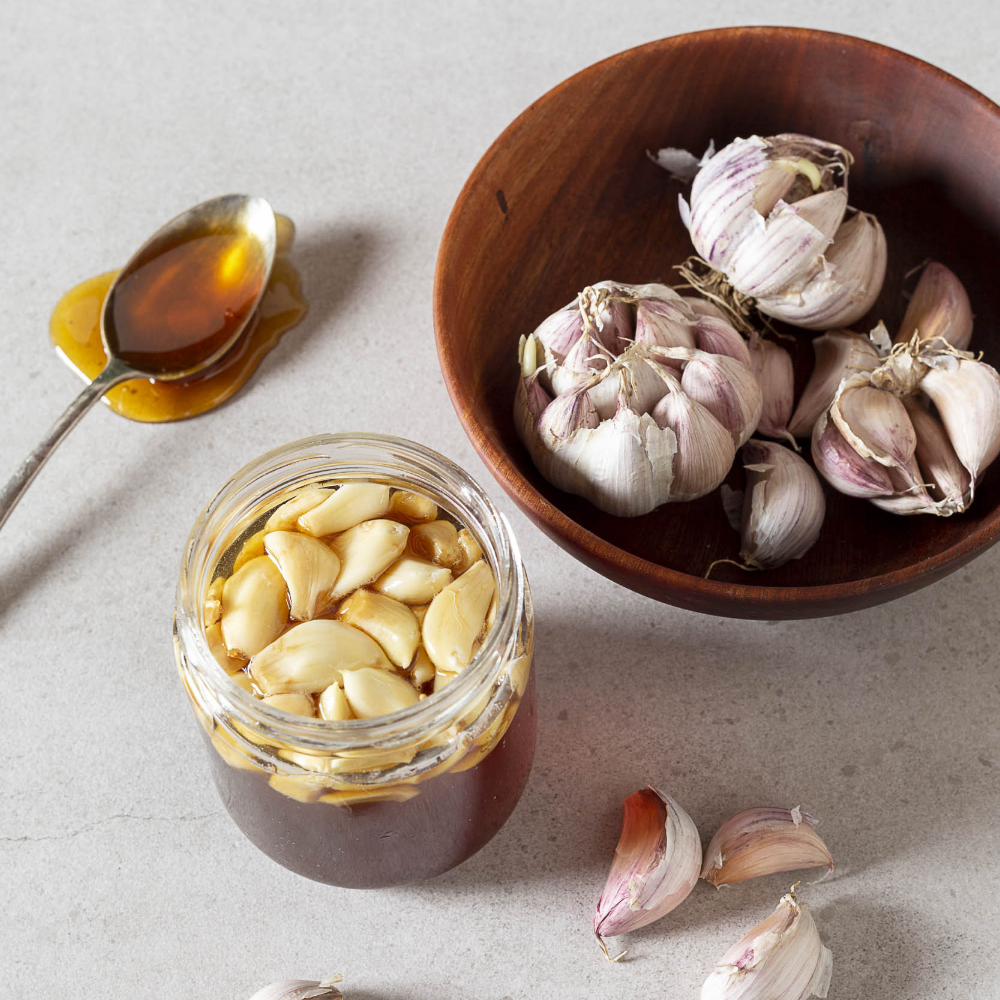 Fermented Garlic in Honey Fermented Garlic in Honey